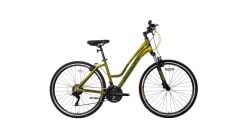 Kron TX75 Lady 28 Jant Trekking Bisiklet Çağla Yeşil Sarı Siyah 38 cm