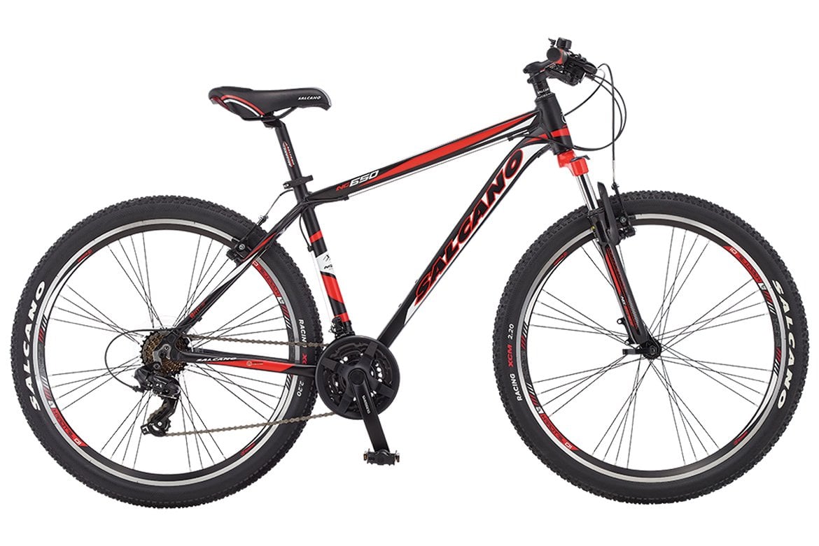 Salcano NG650 V Fren 27.5 Jant Dağ Bisikleti Siyah-Yeşil-Turkuaz 51 cm