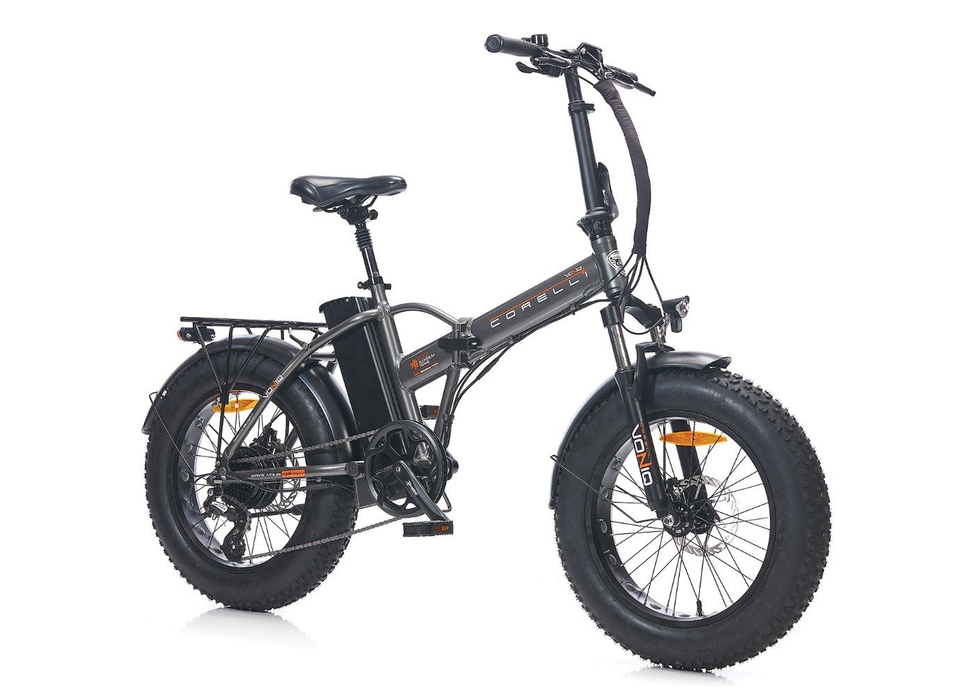 Corelli Voniq 20 Jant Katlanabilir Fat Bike Elektrikli Bisiklet