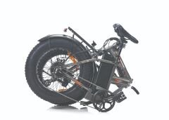 Corelli Voniq 20 Jant Katlanabilir Fat Bike Elektrikli Bisiklet Siyah