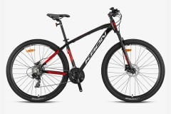 Kron XC 100 Hidrolik Fren 29 Jant Dağ Bisikleti Mat Siyah-Kırmızı 43 cm
