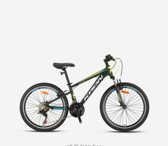 Kron XC 75 24 Jant Erkek Çocuk Bisikleti Mat Siyah/Neon Sarı