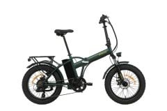 Bisan E-Folding F2 Katlanır Elektrikli Bisiklet Metalik Gri