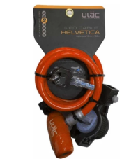 Kilit 150cx10mm Kırmızı Helvetica Ulac