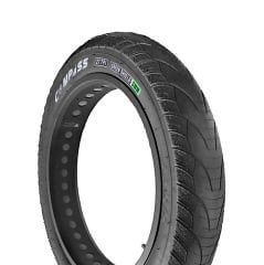 Dış Lastik Fat Bike Şehir 20x4.0 3mm Zırhlı Compass Siyah