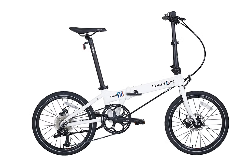 Dahon Launch D8 Katlanır Bisiklet Beyaz