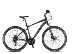 Kron TX150 28 Jant Trekking Bisiklet Mat Siyah-Neon Sarı 46 cm