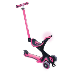 Scooter Evo Go Up Comfort Işıklı Pembe Globber