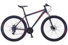 Salcano Astro Hidrolik Fren 27.5 Jant Dağ Bisikleti Mat Siyah-Kırmızı 41 cm