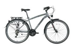 Bisan Ctx6400 Comfortline 28 Jant Şehir Bisikleti Gri-Yeşil 52 cm