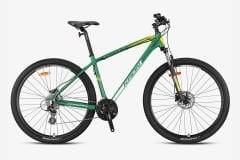Kron XC 150 Hidrolik Fren 27.5 Jant Dağ Bisikleti Mat Yeşil-Sarı 46 cm