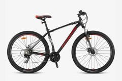 Kron XC 75 Disk Fren 29 Jant Dağ Bisikleti Mat Siyah-Kırmızı/Bej 43 cm