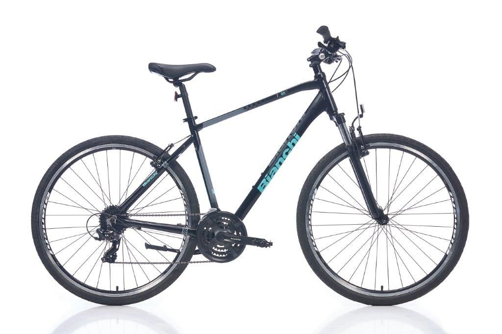 Bianchi T0017fs 24 Vites Şehir Bisikleti Siyah-Celeste 51 cm