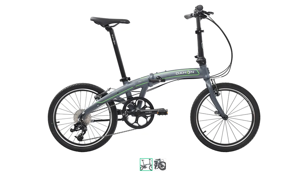 Dahon Mu D9 Katlanır Bisiklet Antrasit