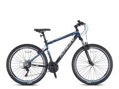 Kron XC 75 26 Jant Dağ Bisikleti Mat Siyah Gri Mavi 43 cm
