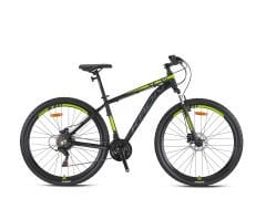 Kron XC 75 Hidrolik Fren 26 Jant Dağ Bisikleti Mat Siyah-Neon Sarı/Füme 38 cm