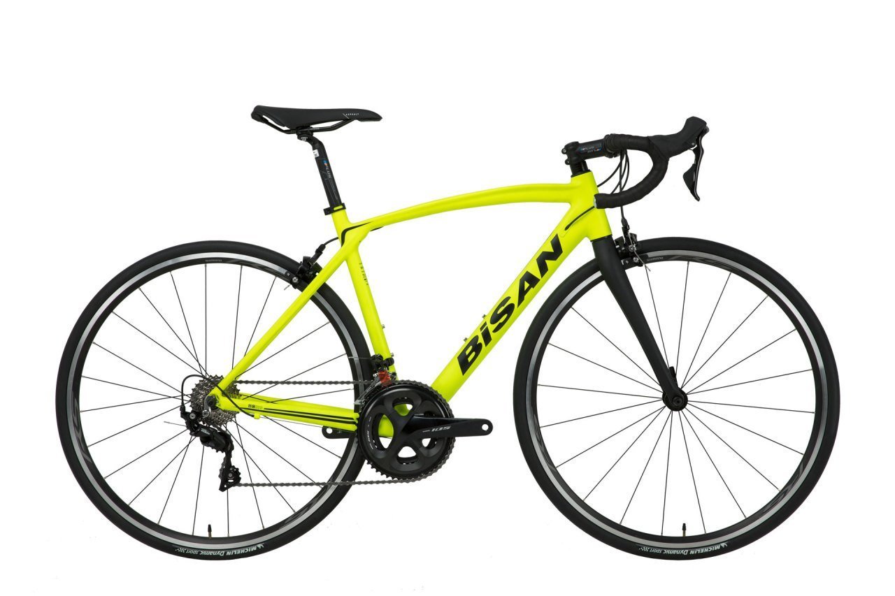 Bisan Rx9500 Sora Yol Bisikleti Siyah-Sarı 52 Cm