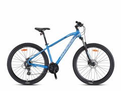 Kron XC 150 Hidrolik Fren 27.5 Jant Dağ Bisikleti Mat Mavi-Siyah/Gri 43 cm