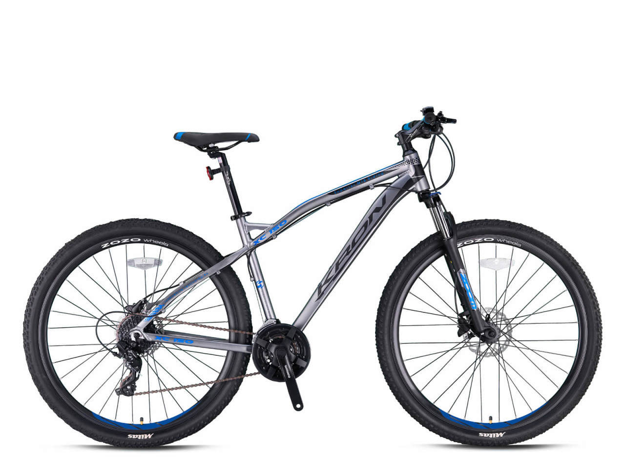 Kron XC 300 Hidrolik Fren 27.5 Jant Dağ Bisikleti Siyah-Turkuaz 43 cm