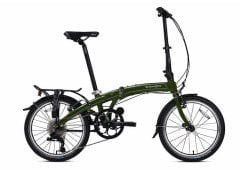 Dahon Mu D8 Katlanır Bisiklet Haki Yeşil