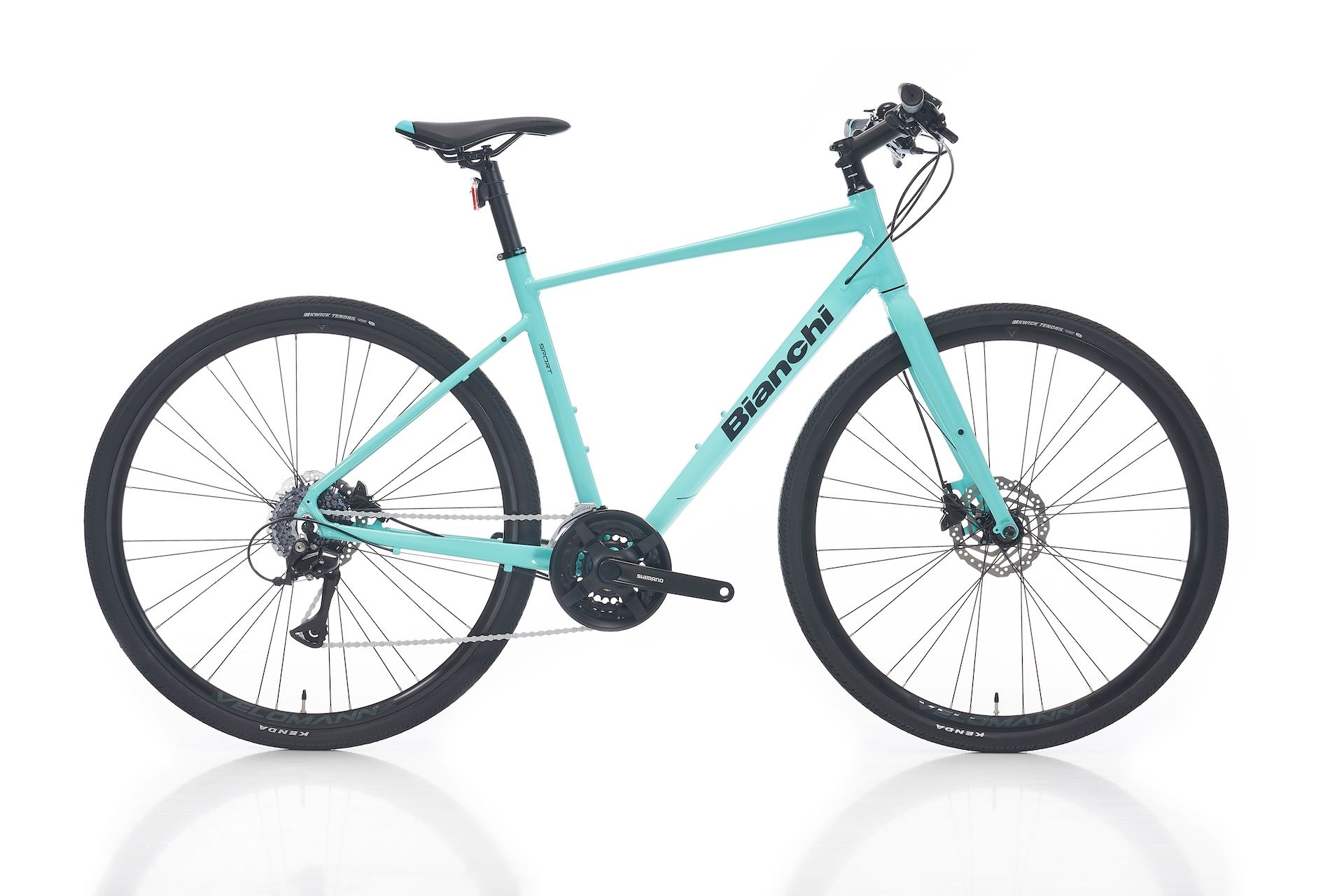Bianchi Nirone 7 Disc Acera 28 Jant Şehir Bisikleti Celeste 47 Cm