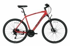 Bisan Trx8500 28 Jant Şehir Bisikleti Mat Kırmızı- Siyah 53 cm