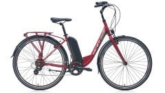 Carraro E-Line eComfort 28 Jant Unisex Elektrikli Şehir Bisikleti Mat Navy-Mavi-Turuncu