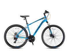Kron TX100 Hidrolik Disk Fren 28 Jant Trekking Bisiklet Mavi-Turuncu/Siyah
