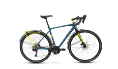 Carraro Gravel GT Mat Satın Mavi-Siyah Sarı 48 cm