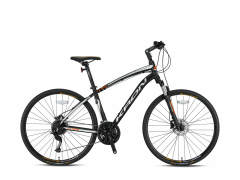 Kron TX450 Hidrolik Disk 28 Jant Trekking Bisiklet Mat Siyah-Yeşil 51 cm