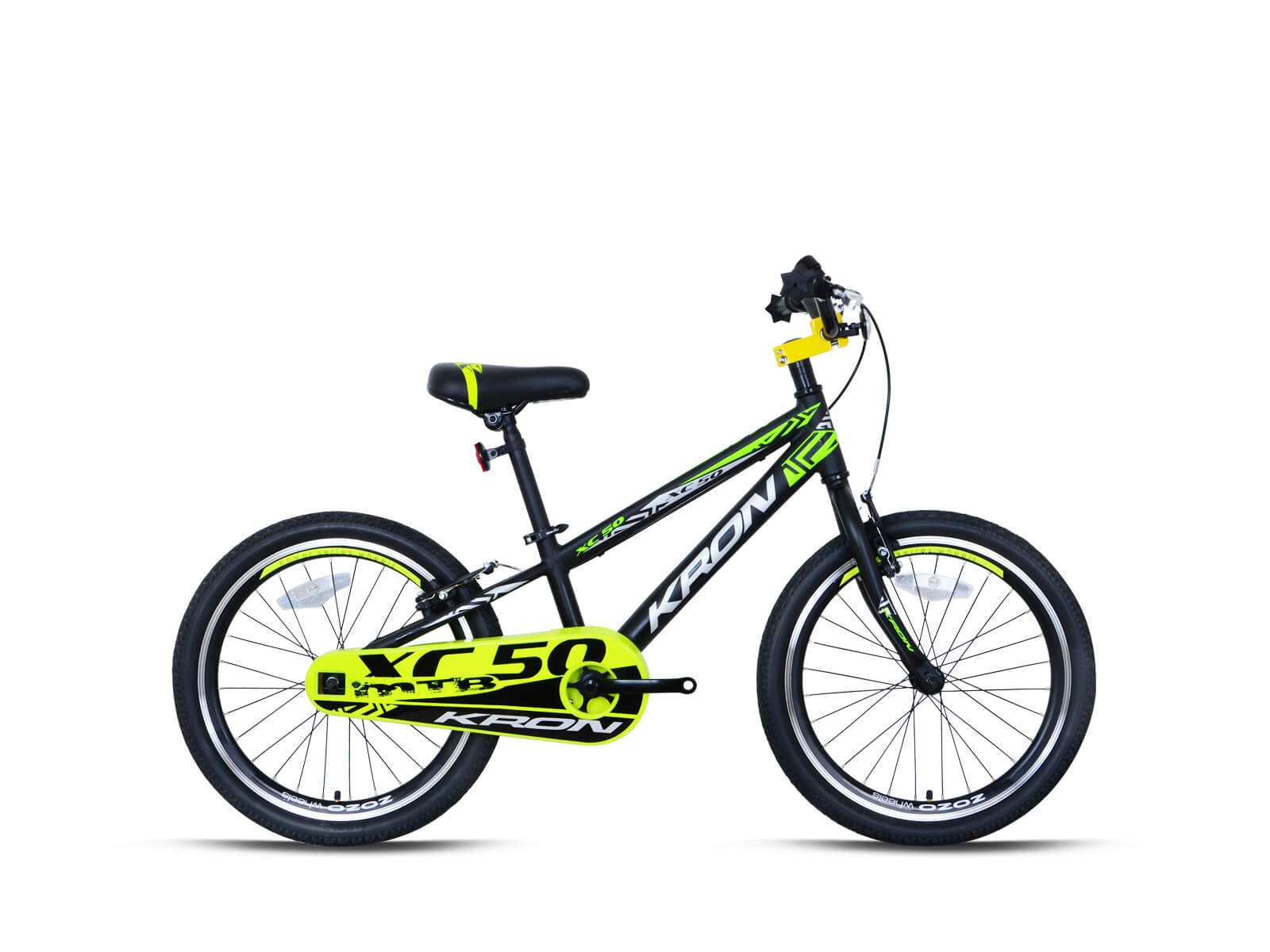 Kron XC 50 20 Jant Erkek Çocuk Bisikleti Siyah-Neon Sarı