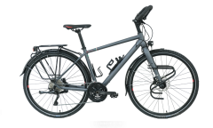 Carraro CR-T World 28 Jant 30 Vites Tur Bisikleti Mat Andrasit-Kırmızı 46 cm
