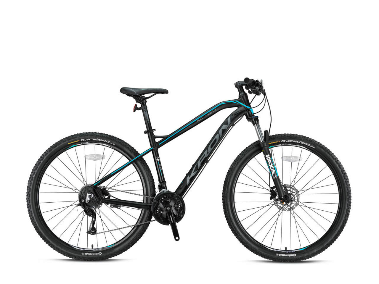Kron XC 450 Hidrolik Fren 29 Jant Dağ Bisikleti Mat Siyah- Kırmızı 48 cm