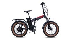 Loop Discovery 20 Jant Elektrikli Dağ Bisikleti Mat Siyah-Kırmızı/Füme