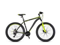 Kron XC100 26 Jant Dağ Bisikleti Mat Siyah Gri/Neon Sarı
