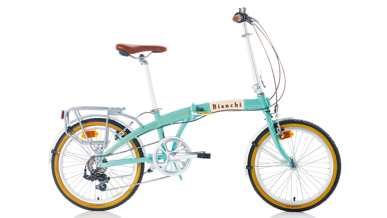 Bianchi New Vintage 20 Jant Katlanır Bisiklet Celeste