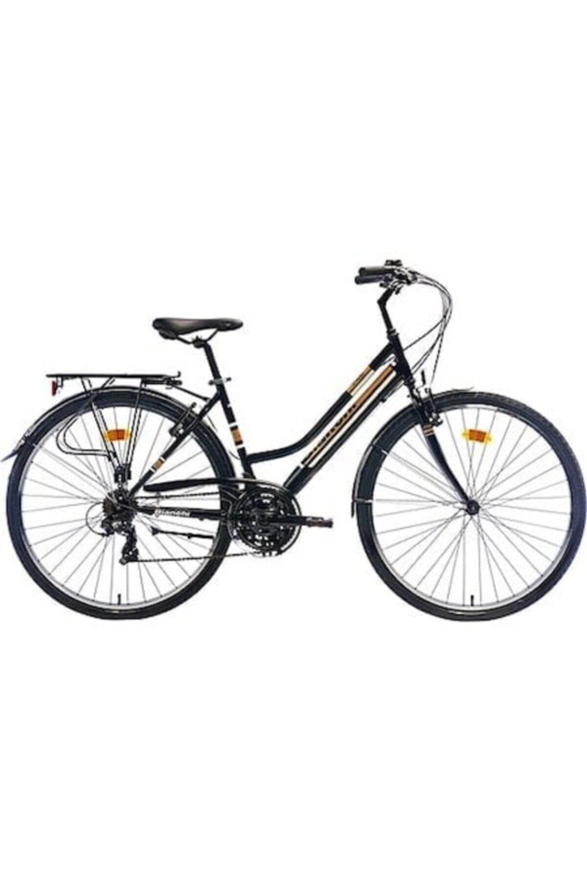 Bianchi Strada 105 28 Jant Şehir Bisikleti Siyah Bej