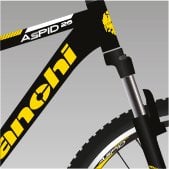 Bianchi Aspid 26 Erkek Dağ Bisikleti 26 Jant Siyah-Yeşil