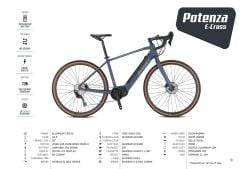 Loop Potenza Elektrikli E-Gravel Bisiklet 51 Cm