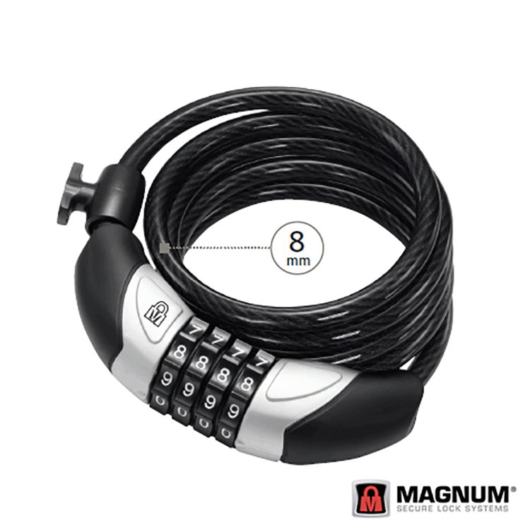 Kilit Magnum Spiral 8x1800 Şifreli 3112