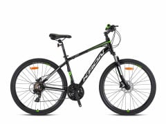 Kron TX100 28 Jant Trekking Bisiklet Siyah-Gri/Yeşil 46 cm