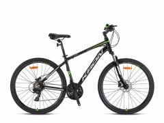 Kron TX100 28 Jant Trekking Bisiklet Siyah-Gri/Yeşil 51 cm