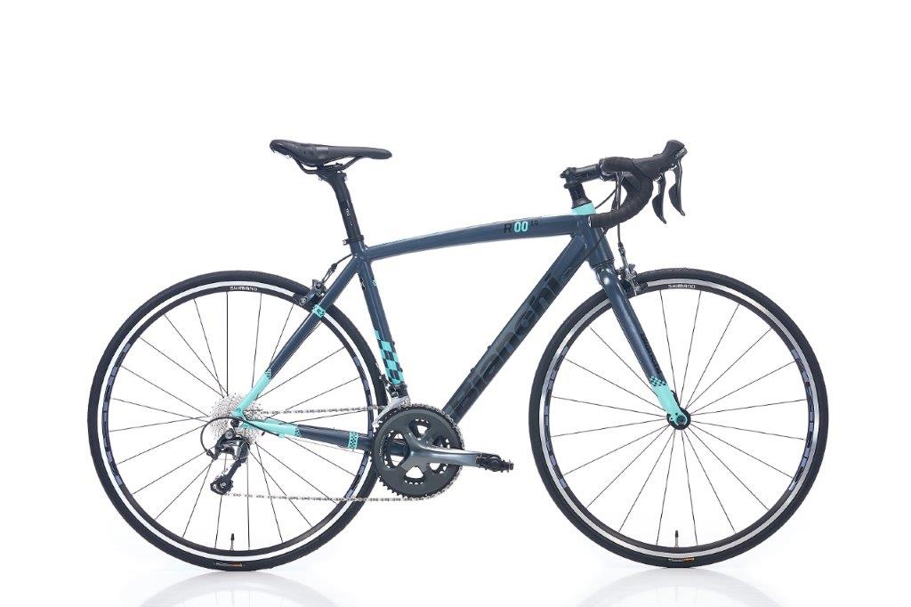 Bianchi R0014 20 Vites Yol Bisikleti Dark Grey-Celeste 50 cm