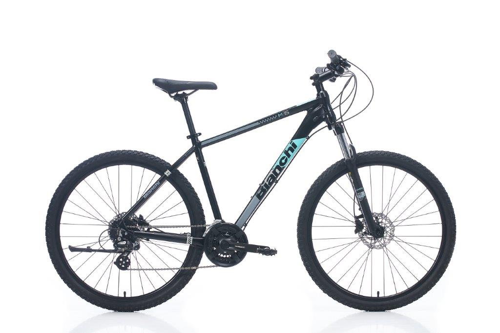 Bianchi M0015  Hidrolik Fren 24 Vites 29 Jant Dağ Bisikleti Siyah-Celeste 48 cm