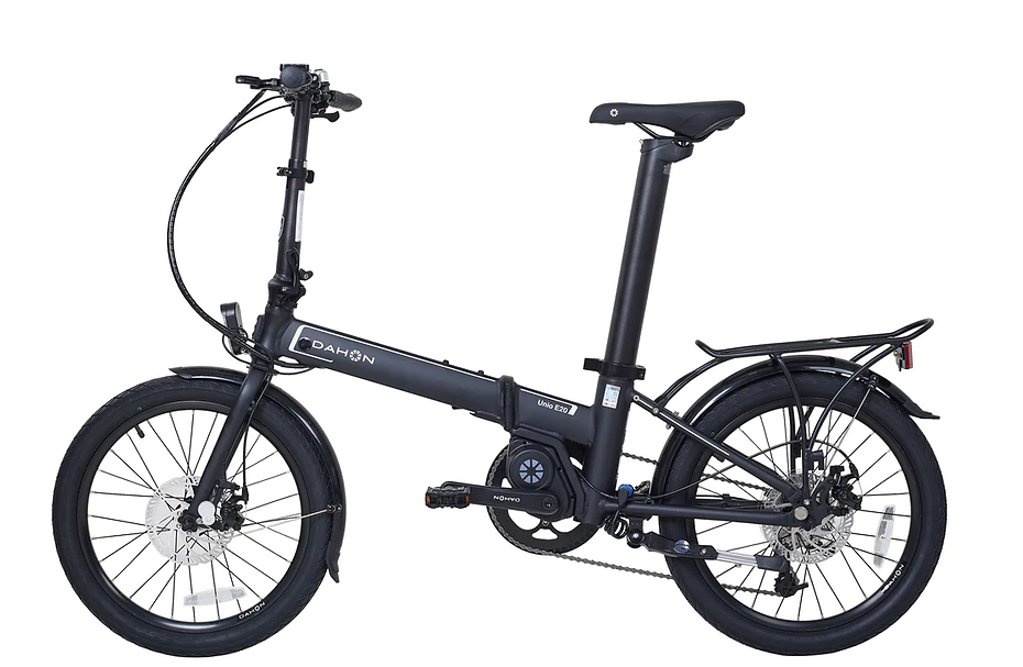 Dahon Unıo E20 Dısc Siyah Elektrikli Katlanır Bisiklet