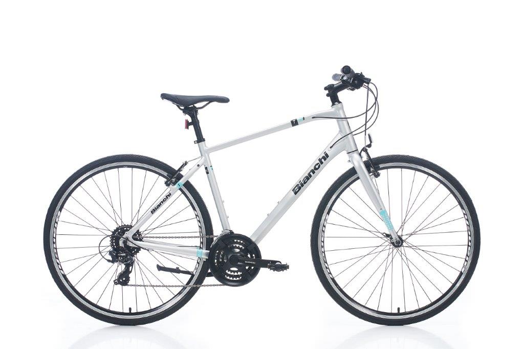 Bianchi T008 24 Vites Şehir Bisikleti Gri-Celeste 51 Cm