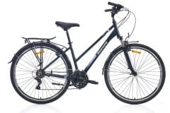 Bianchi T0016-L 21 Vites Kadın Şehir Bisikleti Dark Grey-Celeste 49 cm
