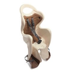 Çocuk Taşıyıcı Bisiklet Koltuğu Kadro Bağlantılı Bellelli Mr Fox Bej