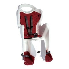 Çocuk Taşıyıcı Bisiklet Koltuğu Kadro Bağlantılı Bellelli Mr Fox Beyaz