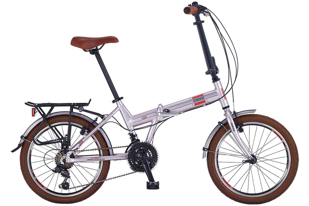 Salcano SLCN120 V Fren 20 Jant Katlanır Bisiklet Siyah-Turuncu